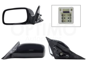 ESP5425 ESPEJO IZQ ELECT NEGRO P/PINTAR (3PINES) CAMRY 07-11