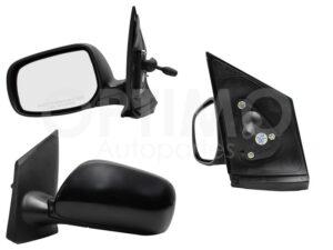 ESP5447 ESPEJO IZQ MANUAL NEGRO P/PINTAR C/CONTROL 4PTAS YARIS SEDAN 06-15