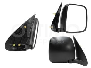 ESP5454 ESPEJO DER MANUAL NEGRO POROSO (BASE INT PLASTICO) HIACE 05-19