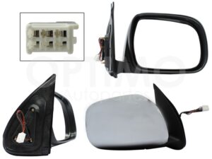 ESP5468 ESPEJO DER ELECT CROMO (3PINES) HILUX 06-11