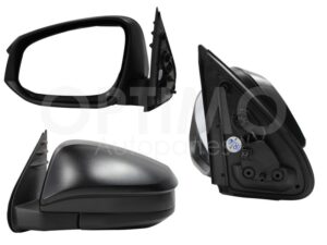 ESP5475 ESPEJO IZQ MANUAL NEGRO POROSO S/CONTROL (SENCILLA) HILUX 2WD 16-25