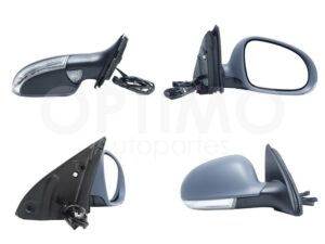 ESP5506 ESPEJO DER ELECT GRIS P/PINTAR C/LUZ DIRECCIONAL Y PISO C/DESEMPA?ANTE (7PINES) (BORA GLI) BORA 06-10