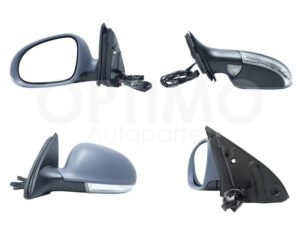 ESP5505 ESPEJO IZQ ELECT GRIS P/PINTAR C/LUZ DIRECCIONAL Y PISO C/DESEMPA?ANTE (7PINES) (BORA GLI) BORA 06-10