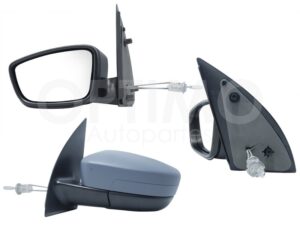 ESP5509 ESPEJO IZQ MANUAL GRIS P/PINTAR C/CONTROL GOL 08-12