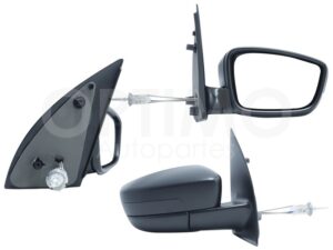 ESP5512 ESPEJO DER MANUAL NEGRO POROSO C/CONTROL GOL 08-12