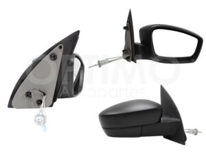 ESP5516 ESPEJO DER MANUAL NEGRO POROSO C/CONTROL GOL 13-21