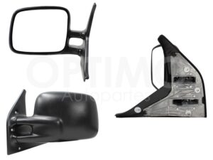 ESP5529 ESPEJO IZQ MANUAL NEGRO POROSO (BASE INT METALICA) EUROVAN GASOLINA 01-04