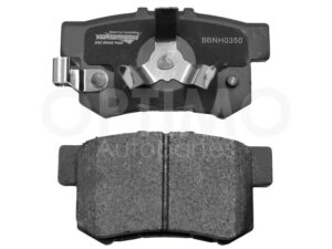 BBNH0350 BALATAS TRAS DISCO SEMIMET?LICA (ACURA RDX 3.5L 13-17) CR-V 2WD 2.4L 07-19