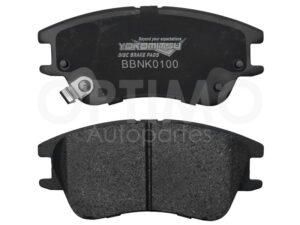BBNK0100 BALATAS DEL SEMIMET?LICA ATOS 1.1L 05-12