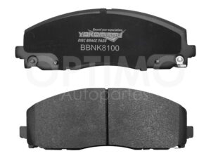 BBNK8100 BALATAS DEL SEMIMET?LICA (TOWN & COUNTRY 11-16/GRAND CARAVAN 11-19/PACIFICA 17-22/WRANGLER 18-23) JOURNEY 2.4L/3.5L/3.6L 11-20