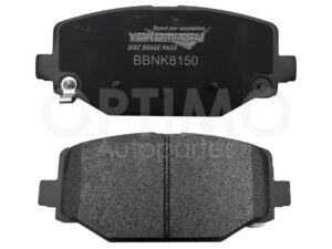 BBNK8150 BALATAS TRAS DISCO SEMIMET?LICA (TOWN & COUNTRY 11-16/GRAND CARAVAN 11-19) JOURNEY 2.4L/3.5L/3.6L 11-20