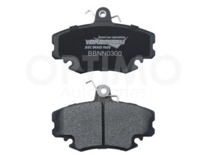 BBNN0300 BALATAS DEL SEMIMET?LICA (APRIO 08-10/CLIO 02-10/SANDERO-STEPWAY 10-15/SCALA 10-13) PLATINA 1.6L 02-10