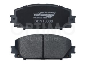 BBNT0300 BALATAS DEL SEMIMET?LICA (YARIS R 1.5L 16-20/PRIUS C 18-21) YARIS 1.5L 06-22