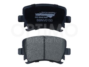 BBNV0150 BALATAS TRAS DISCO SEMIMET?LICA (TIGUAN 13-22/IBIZA 10-17/LEON 06-12) JETTA A6 2.0L/2.5L 10-18