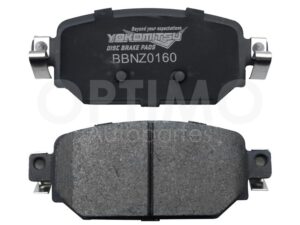 BBNZ0160 BALATAS TRAS DISCO SEMIMET?LICA MAZDA 3 2.0L/2.5L 14-18