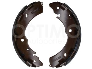 BBRS1350 BALATAS TRAS TAMBOR ORG?NICA (S-10 2.5L 16-18/COLORADO 2.5L-3.6L 13-15) L200 2.4L/2.5L 08-24