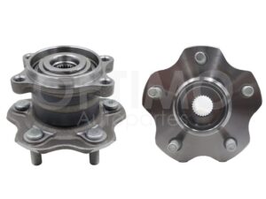 BMNN1470 MAZA TRAS COMPLETA S/ABS C/5BIRLOS (B-17 13-20/X-TRAIL-ROGUE 08-14/JUKE 12-17/RN KOLEOS 09-15) SENTRA B-16 2.5L 07-12