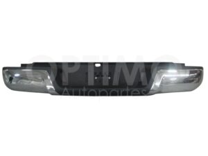 CDTF0402 DEFENSA TRASERA CROMADA COMPLETA S/HOYO P/SENSOR C/BRACKS RANGER 13-20