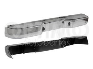 CDTS1312 DEFENSA TRASERA CROMADA COMPLETA S/BRACKS L200 16-19