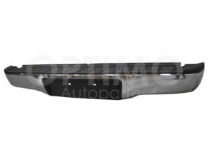 CDTT0702 DEFENSA TRASERA RECTA CROMADA COMPLETA C/BRACKS HILUX 06-15