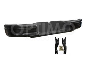 CDTT0722 DEFENSA TRASERA NEGRA COMPLETA C/BRACKS (SENCILLA/LUJO) HILUX 2/4WD 16-20