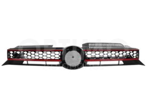 CPNV0300 PARRILLA NEGRA C/FILO ROJO GOLF A6 GTI 10-13