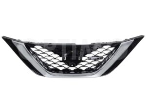 CPTN1810 PARRILLA NEGRA C/FILO CROMADO (MODELO NISMO) SENTRA B-17 SPORT 17-19