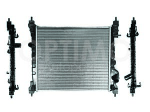 CRNC0810 RADIADOR AGUA C/S AIRE STD 450*390*16MM (BEAT 1.2L 18-21) T/SOLDADO SPARK 1.2L. 11-17