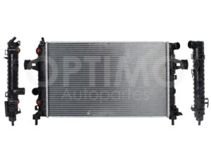 CRNC1410 RADIADOR AGUA C/S AIRE AUT 600*370*32MM T/SOLDADO ASTRA 1.8L 04-08