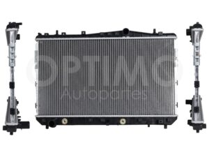 CRNC1710 RADIADOR AGUA C/S AIRE AUT 710*390*16MM (FORENZA 2.0L 04-08) T/SOLDADO OPTRA 2.0L 06-10