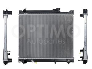 CRNC1900 RADIADOR AGUA C/S AIRE AUT 520*430*26MM (GRAND VITARA 2.5L 99-05) T/SOLDADO TRACKER 2.2L/2.5L 99-08