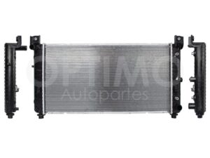 CRNC2620 RADIADOR AGUA C/S AIRE AUT 880*470*26MM 2ENTRAS P/ACEITE (SIERRA 4.3L-4.8L-5.3L-6.0L 99-06)T/SOLDADO SILVERADO 1500/2500 4.8L/5.3L 99-13