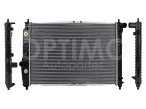CRNC9910 RADIADOR AGUA C/AIRE AUT 610*440*16MM (PT G3 06-09) T/SOLDADO AVEO 1.6L 07-09