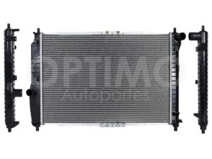 CRNC9930 RADIADOR AGUA C/AIRE STD 610*440*16MM (PT G3 06-09) T/SOLDADO AVEO 1.6L 07-09