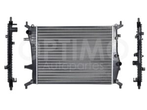 CRNC9980 RADIADOR AGUA C/S AIRE STD 520*400*16MM T/MECANICO AVEO 1.5L. 18-23