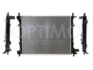 CRNF0300 RADIADOR AGUA S/AIRE STD 520*420*26MM T/SOLDADO FIESTA IKON 1.6L 01-07