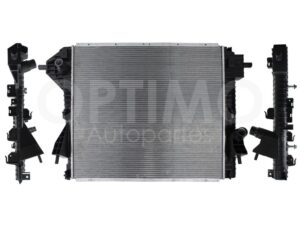 CRNF1910 RADIADOR AGUA C/S AIRE AUT 780*680*26MM (F-350 6.2L-6.7L F-450 F-550 6.8L 08-16) T/SOLDADO F-250 6.2L/6.7L SUPER DUTY 08-16