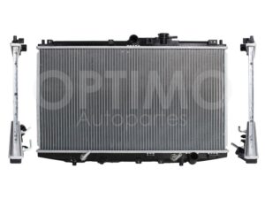 CRNH0170 RADIADOR AGUA C/S AIRE AUT 680*380*16MM T/SOLDADO ACCORD 2.3L 98-02