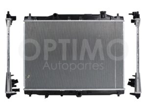 CRNH0520 RADIADOR AGUA C/S AIRE STD/AUT 620*430*16MM T/SOLDADO CITY 1.5L 14-17