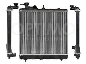CRNK0100 RADIADOR AGUA S/AIRE STD 380*370*22MM T/MECANICO ATOS 1.0L 00-04