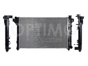 CRNK0310 RADIADOR AGUA C/S AIRE AUT 820*510*32MM (RAM 4000 5.9L 94-01) T/SOLDADO RAM 2500/3500 5.9L 94-01