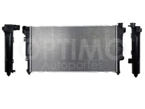 CRNK0320 RADIADOR AGUA C/S AIRE STD 940*500*44MM T/SOLDADO RAM 2500/3500 5.9L DIESEL 94-01