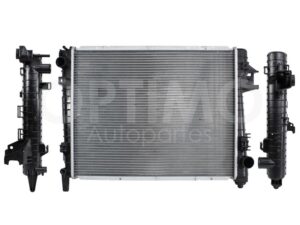 CRNK0340 RADIADOR AGUA C/S AIRE STD 620*470*32MM T/SOLDADO RAM 1500 3.7L/4.7L 02-12