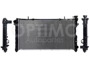 CRNK0730 RADIADOR AGUA C/S AIRE AUT 770*400*32MM (TOWN & COUNTRY 3.3L-3.8L 01-04) T/SOLDADO CARAVAN/VOYAGER 3.3L/3.8L 01-04