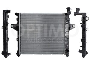 CRNK1320 RADIADOR AGUA C/S AIRE AUT 600*540*26MM T/SOLDADO GRAND CHEROKEE 4.7L 99-00
