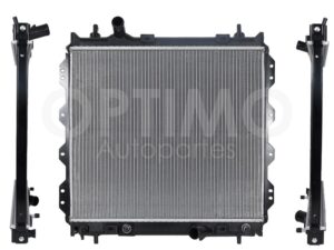 CRNK4500 RADIADOR AGUA C/S AIRE AUT 460*500*26MM T/SOLDADO PT-CRUISER 2.4L 01-10