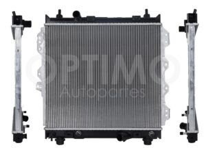 CRNK4510 RADIADOR AGUA C/S AIRE AUT 460*500*26MM T/SOLDADO PT-CRUISER 2.4L TURBO 03-08