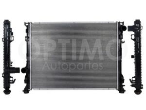 CRNK9000 RADIADOR AGUA C/S AIRE AUT 640*490*32MM (300-300C 06-10/CHALLENGER 2008/MAGNUM 05-08) T/SOLDADO CHARGER 2.7L/3.5L/3.6L/5.7L/6.1L 06-10