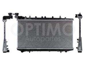 CRNN0110 RADIADOR AGUA C/S AIRE STD 670*340*16MM 8VAL T/SOLDADO TS-III 1.6L 92-94