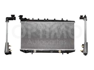 CRNN0140 RADIADOR AGUA C/S AIRE AUT 670*340*16MM 8VAL T/SOLDADO TS-III 1.6L 92-94